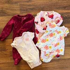 Newborn girls bundle